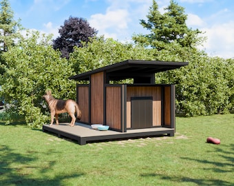 シンプルなDIY断熱犬小屋の設計図（PDF） - Etsy 日本