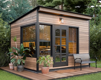 10x12 Office Shed Plans With Lean to Roof PDF