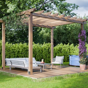 Canopy Pergola Plans PDF - 12x16 DIY Outdoor Garden Shade Blueprint