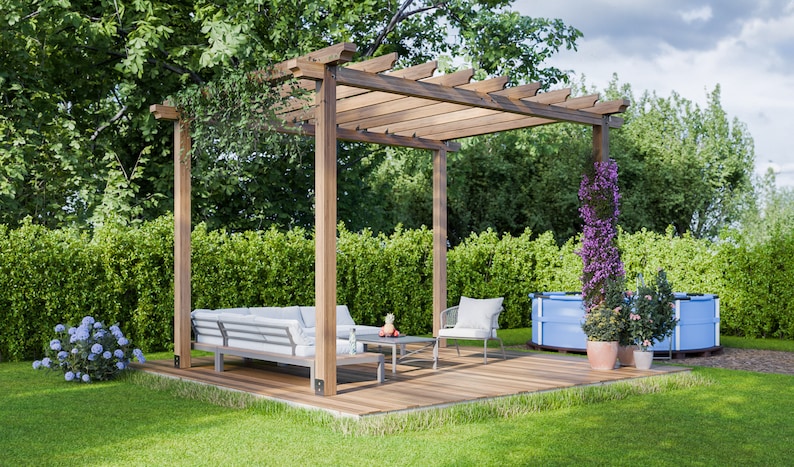 12x16 garden canopy pergola