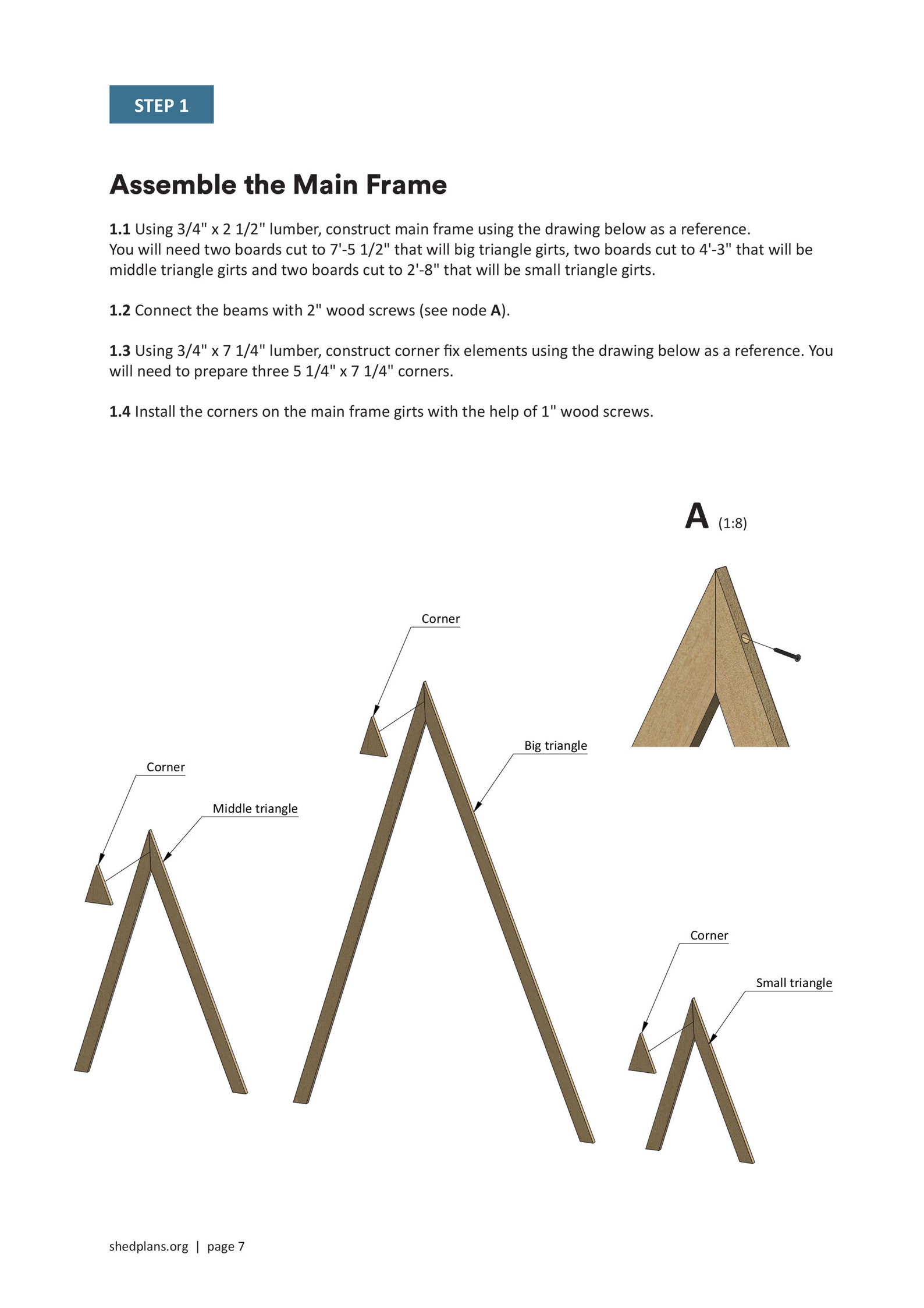 DIY Triple Triangle Frame Wedding Arch Plans (PDF Instructions) - Etsy