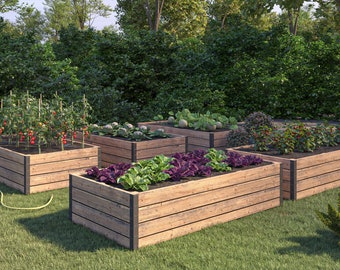 Raised Garden Bed Plans (PDF)