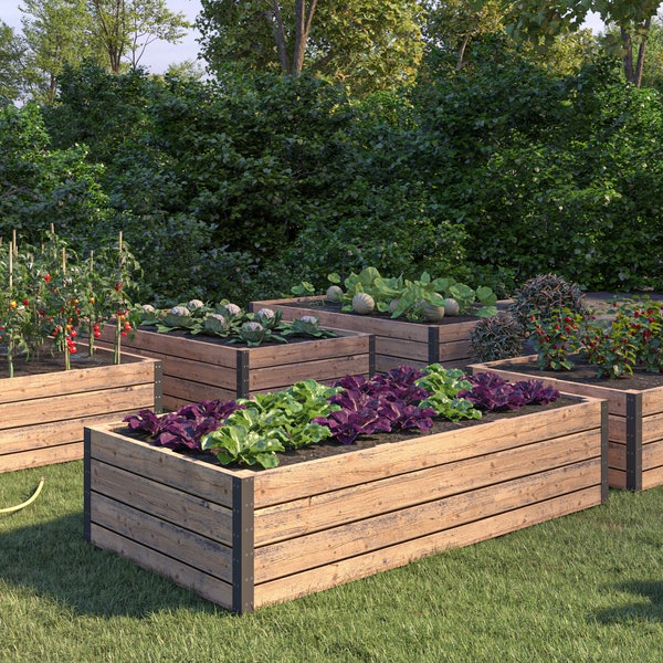 Raised Garden Bed Plans (PDF)