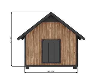 4x4 犬小屋の設計図 PDF - Etsy 日本