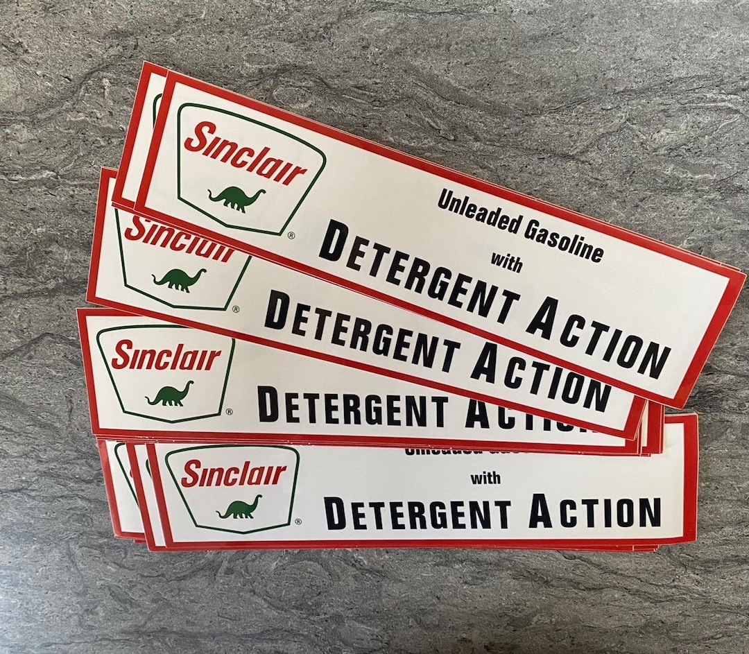 Sinclair Detergent Sticker - Etsy