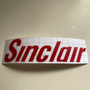 Sinclair Decal