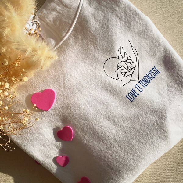 Sweat Saint Valentin (Personnalisable)