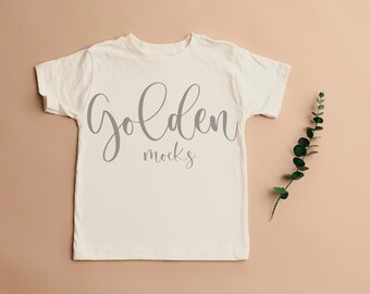 Bella Canvas Mockup | 3001T Toddler Tshirt Mockup | 3001T Natural Shirt | Bella Canvas Mock Up | Gender Neutral Unisex | Kids Tshirt Mockup