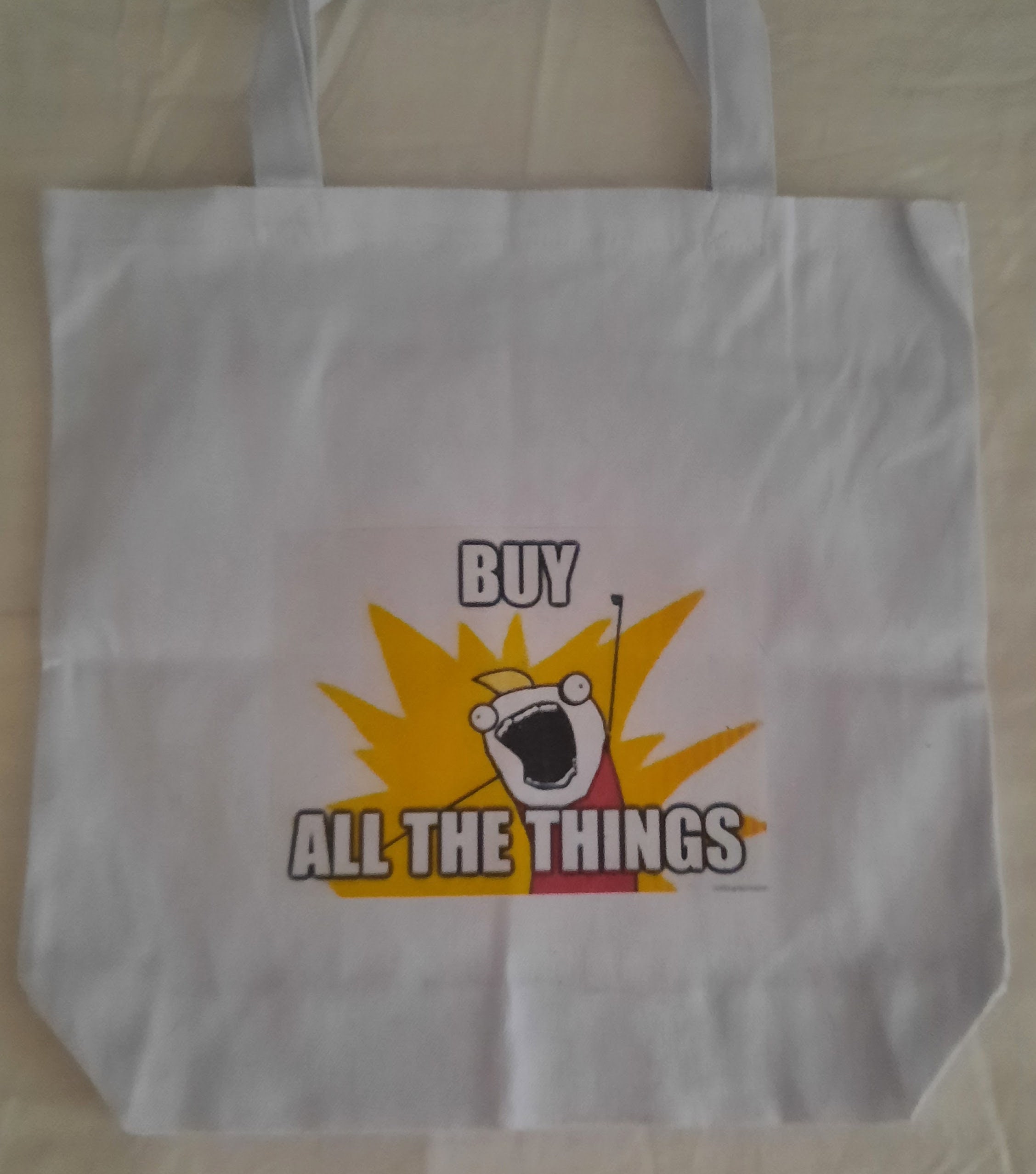 Tote Bag Personalized With Memes Etsy