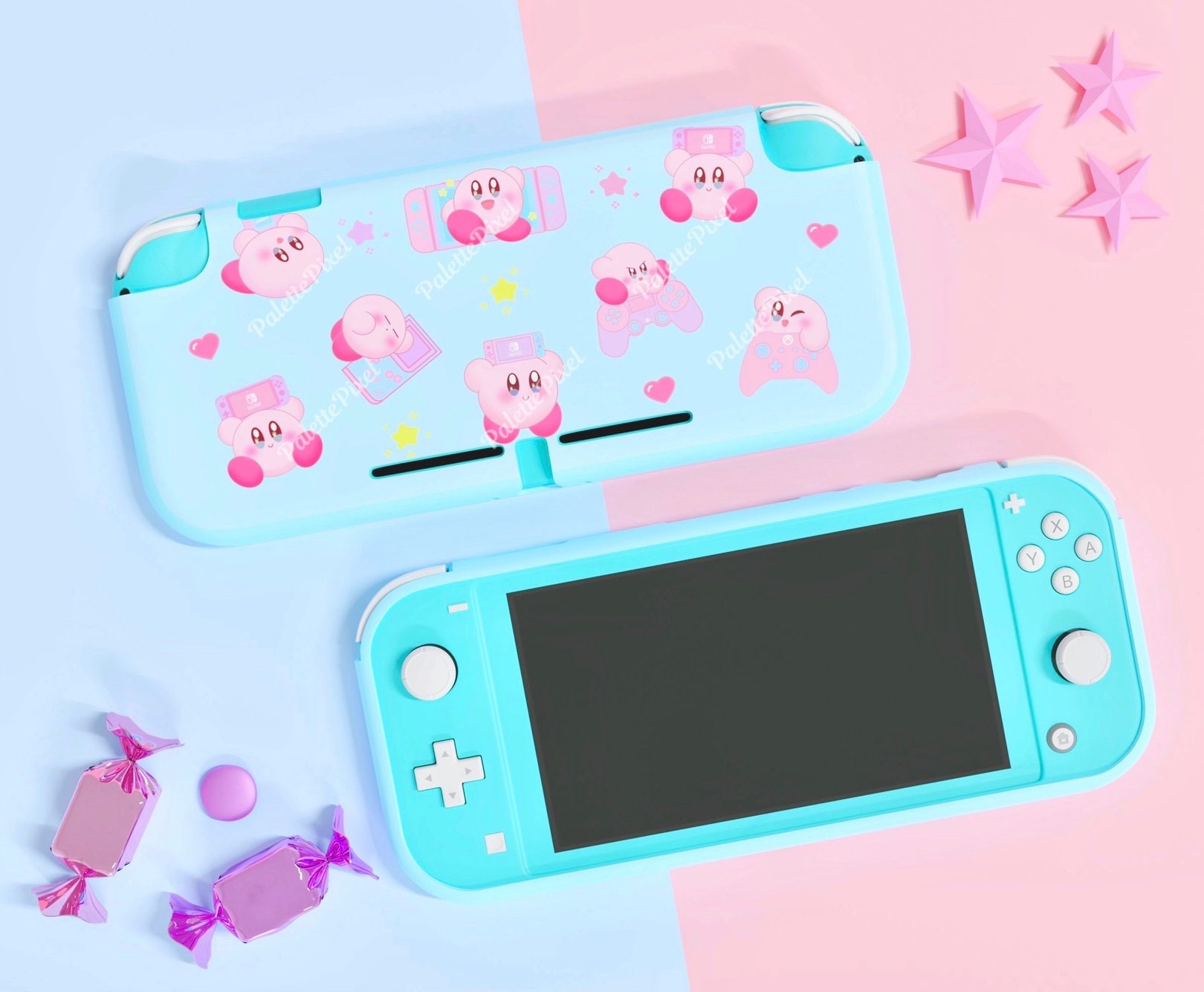 Gamer Kirby Nintendo Switch Case Kirby Switch Case Gaming Cute Switch ...