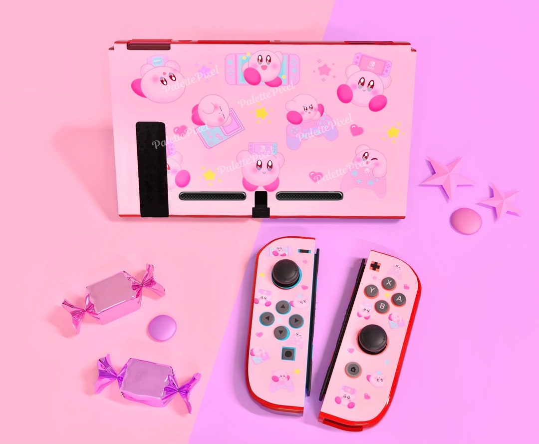 Gamer Kirby Nintendo Switch Case Kirby Switch Case Gaming Cute Switch ...