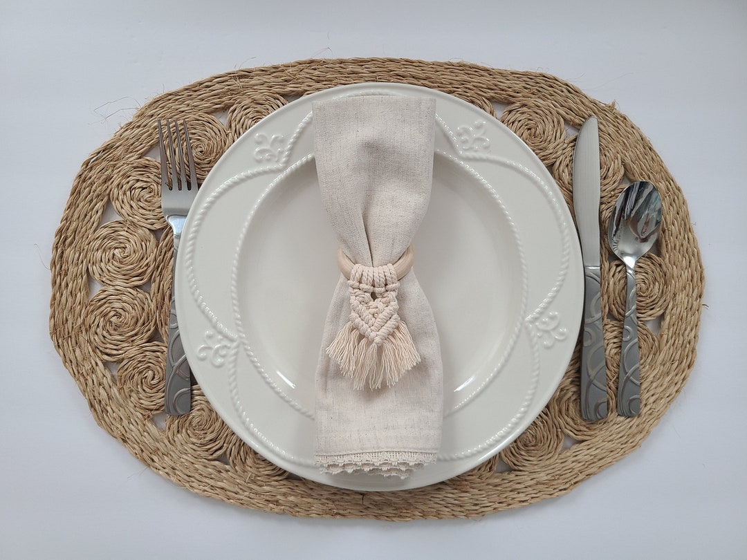 Macrame Napkin Box