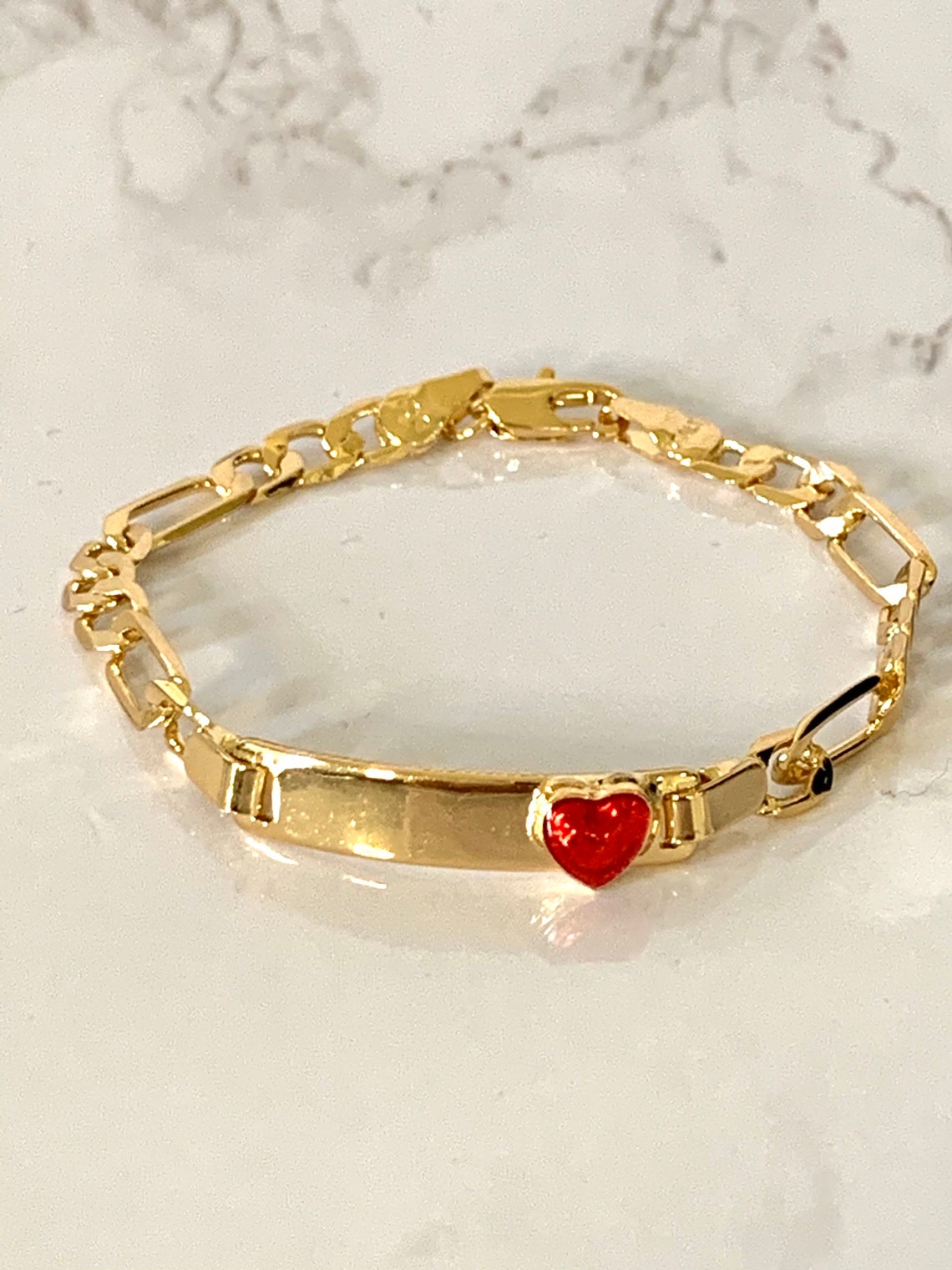 Kids ID Bracelet ID Bracelet Heart kidS Bracelet Kids Etsy