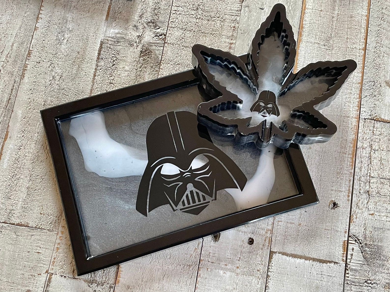 Darth Vader Rolling Tray Set star wars smoke set gift for Etsy