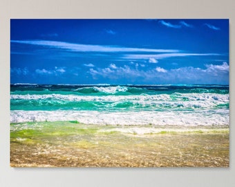 Blue Ocean,Digital Download,Printable Wall Art,Beach,Sand,Landscape Photography