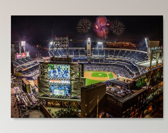 Petco Park,Digital Download,Printable Wall Art,Fireworks,Ballpark