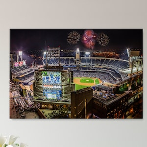 Petco Park,Digital Download,Printable Wall Art,Fireworks,Ballpark