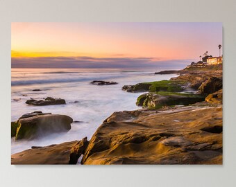 Wind and Sea Coast,Digital Download,Printable Wall Art,Sunset,Seascape,Landscape Photography,Ocean,Rocks