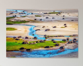 Iceland Stream,Digital Download,Printable Wall Art,Sand,Landscape Photography,River
