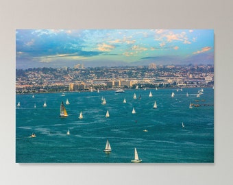 Boats in Harbor,Digital Downloads,Printable Wall Art,San Diego,Habor,Sailboats,Seascapes,Boats