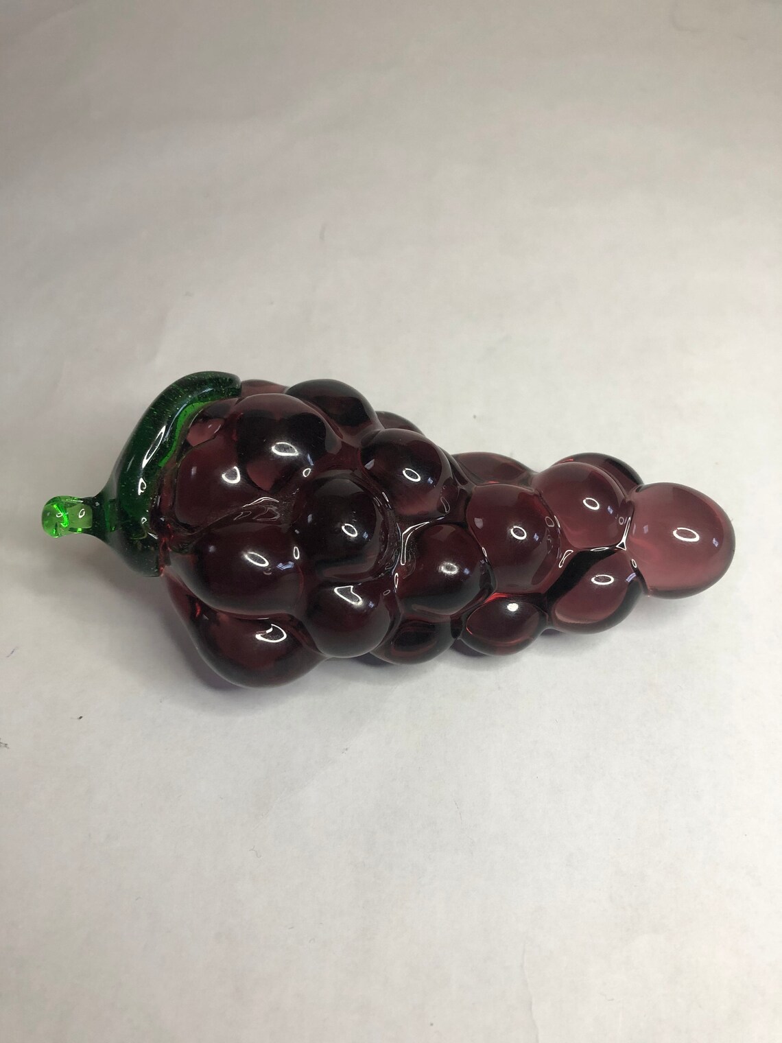 Hand blown glass grapes Etsy