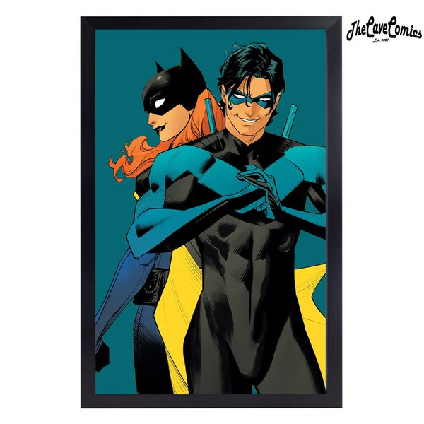 Nightwing and Batgirl Poster