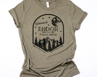 Endor Star Wars Shirt / Galaxay's Edge Shirt / Disney Shirt for Him / Mens Disney Shirt / Star Wars Galaxys Edge Shirt