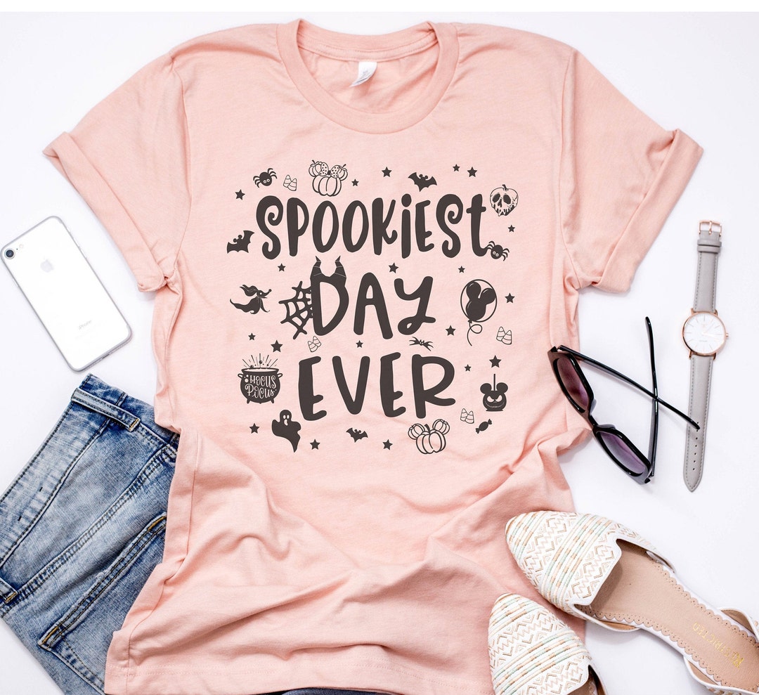 Spookiest Day Ever Disney Halloween Shirt / Disney Halloween - Etsy