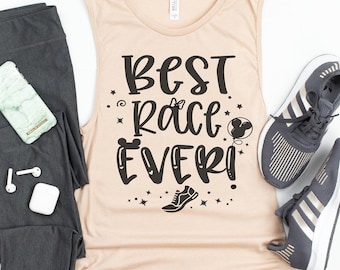 Best Race Ever Run Disney Tank / Disney Running Tank / Disney 5k Tank  / Run Disney Shirt / Disney Marathon Shirt / Disney Marathon Tank