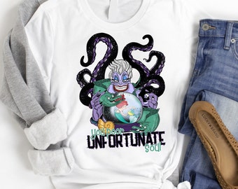Ursula Poor Unfortunate Soul Shirt / Disney Villains Shirt / Ursula Shirt / The Little Mermaid Shirt / Disney Trip Shirt