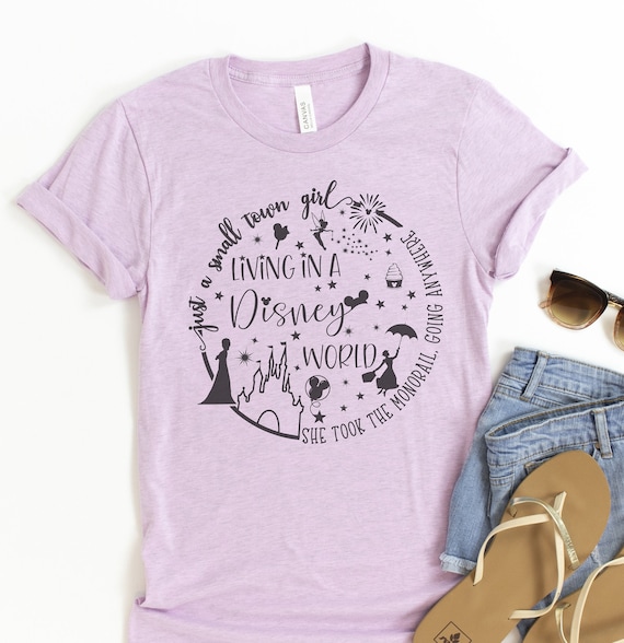 Small Town Girl Disney Shirt Disney World Shirt Disneyland