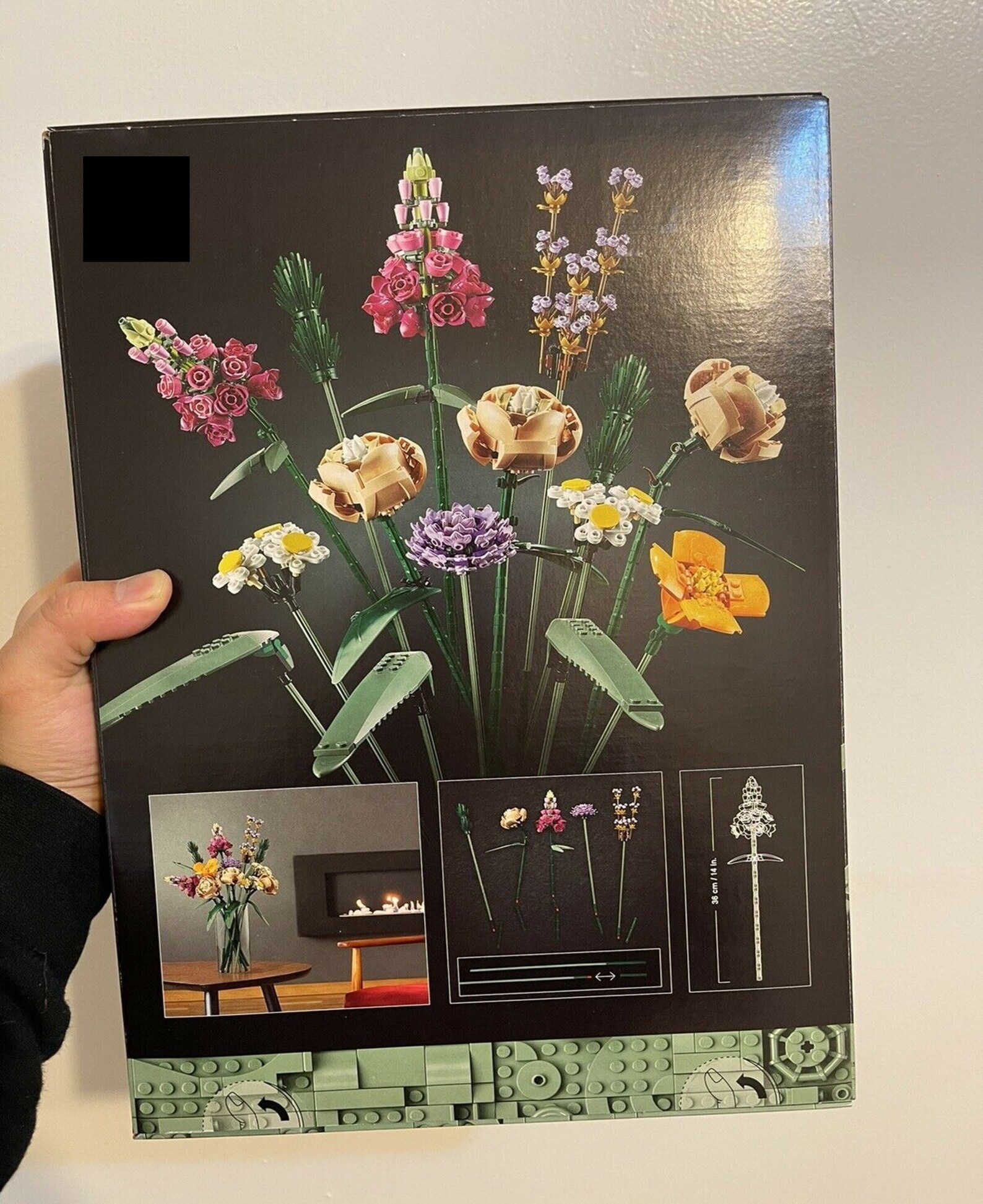 Lego Flower Bouquet 10280 Building Kit 756 pièces prêt à Etsy