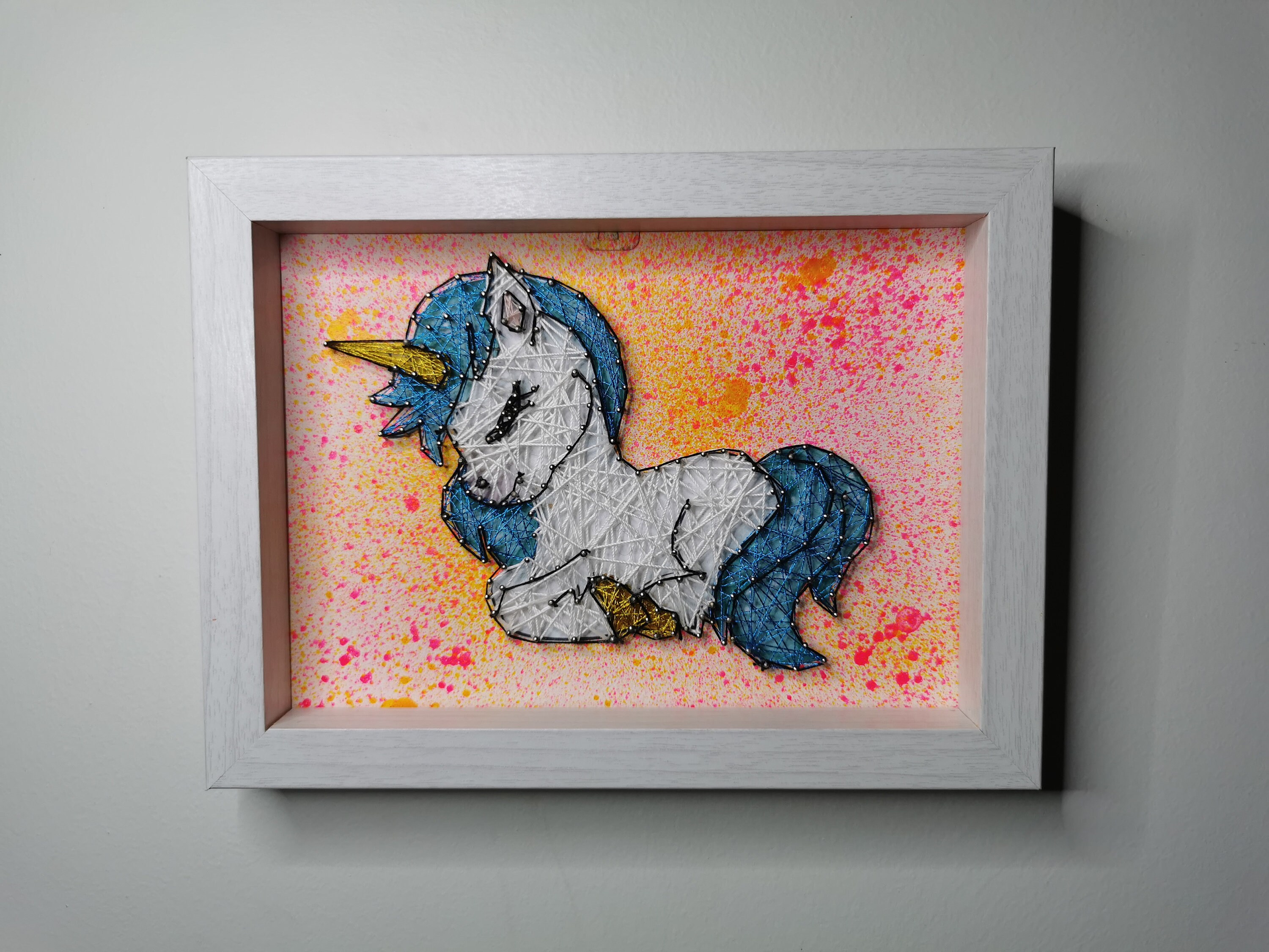 Tableau Fil Licorne
