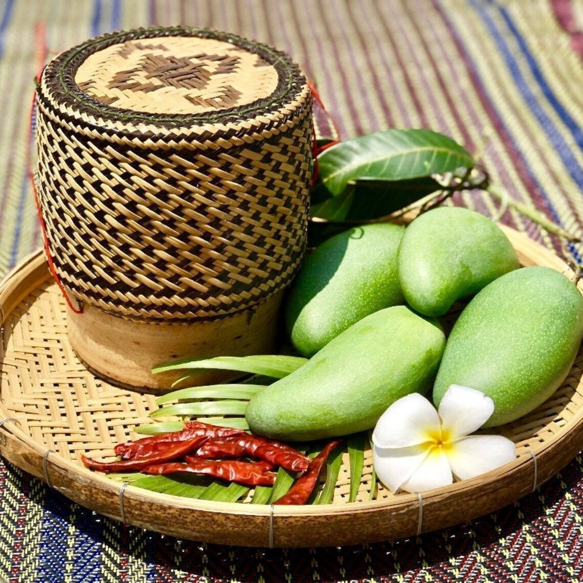 Bamboo sticky rice basket Sticky rice holder Bamboo rice Etsy