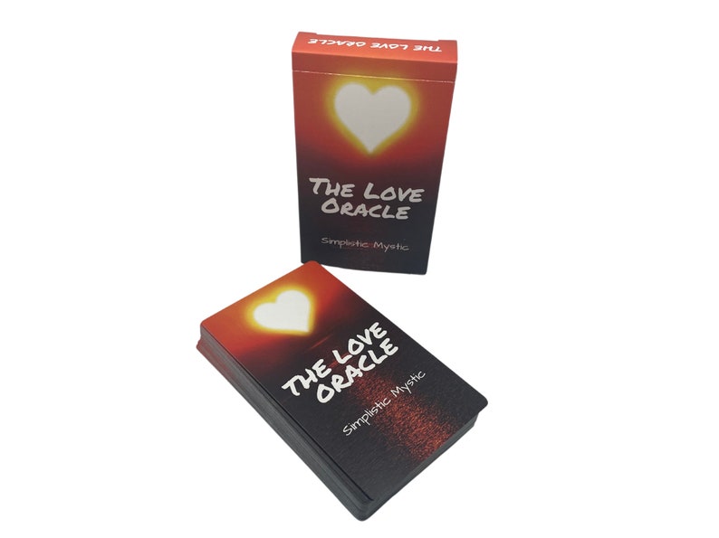 The Love Oracle: A 54 Card Oracle Deck for Relationships, Situationships & Modern Love Challenges Simplistic Mystic image 6