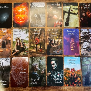 It’s Simply Spooky Tarot | Halloween Tarot Deck| By Simplistic Mystic (no guidebook)