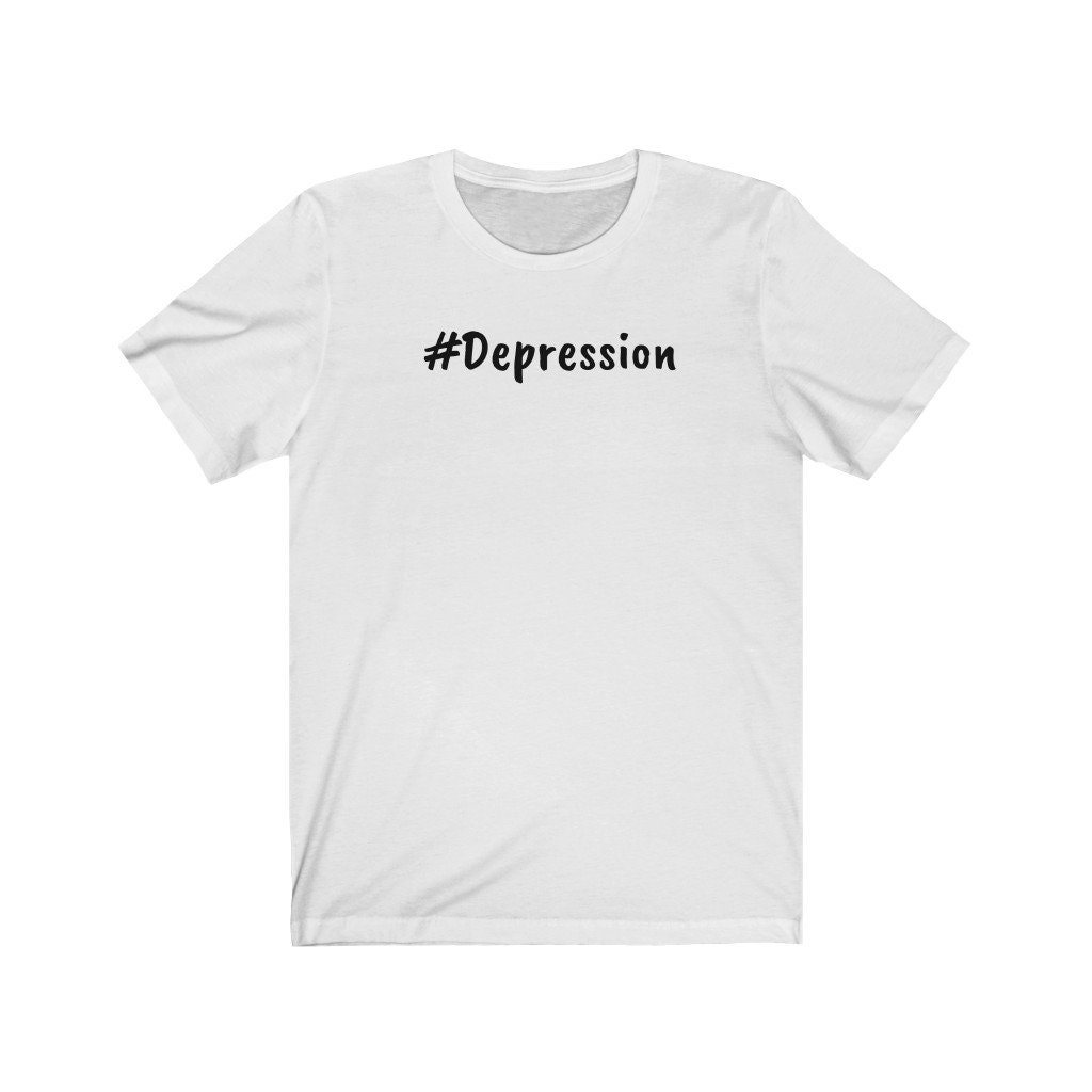Depression Unisex Jersey Short Sleeve Tee Etsy