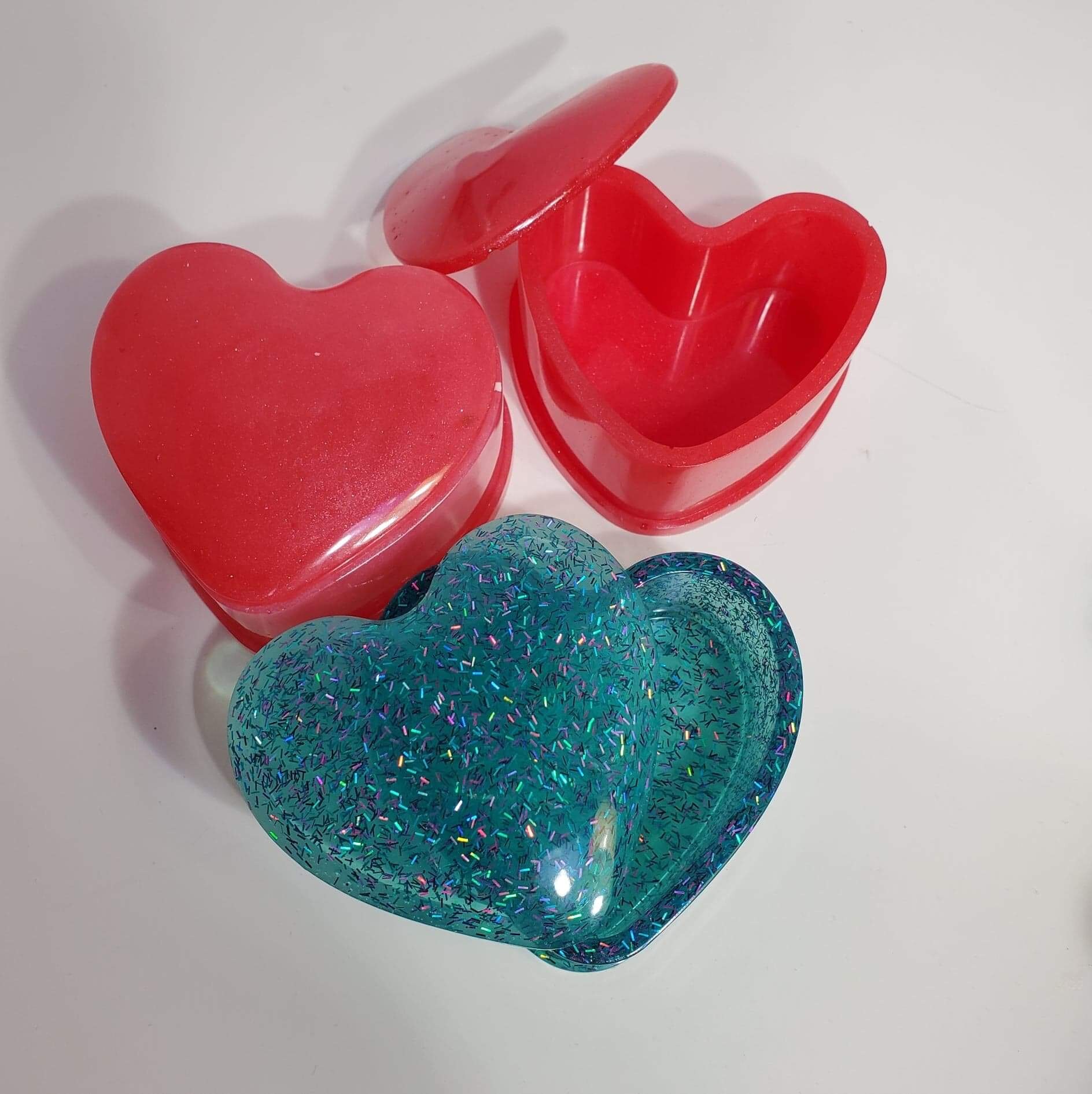 Heart Shaped Keepsake Box Etsy