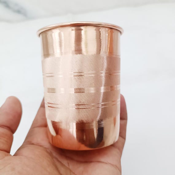 HealthGoodsIn - Set Of 6 Hammered Pure Copper Tumblers For Ayurveda Health Benefits 350 Ml 11 8 Us Fl Oz Capacity B930d2a5 41ca 4771 A2e2 Aa34a843477b.83ac6fbdc4762895b1c1255262ce9079 - View #11