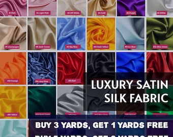 20 färger siden Charmeuse-tyg, satin Charmeuse-tyg, lyxigt siden-satintyg i metervara, klänningstyg, brudklännings-satintyg