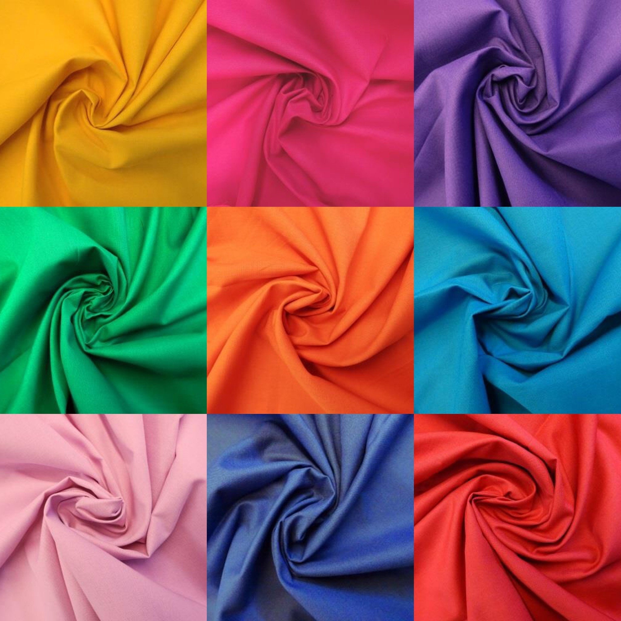 36 Colors Plain Cotton Fabric Quilting Cotton Cotton by Etsy