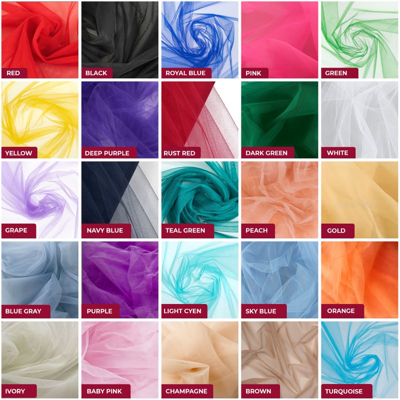 Tulle Fabric Etsy