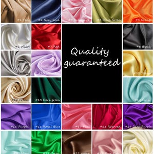 100% reine Maulbeerseide, Satin: Handgefärbte, leichte, luxuriöse Maulbeerseide, Schneiderei - Meterware