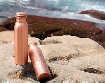 Pure Copper Water Bottle: 1 Litre, Ayurveda Health Benefits