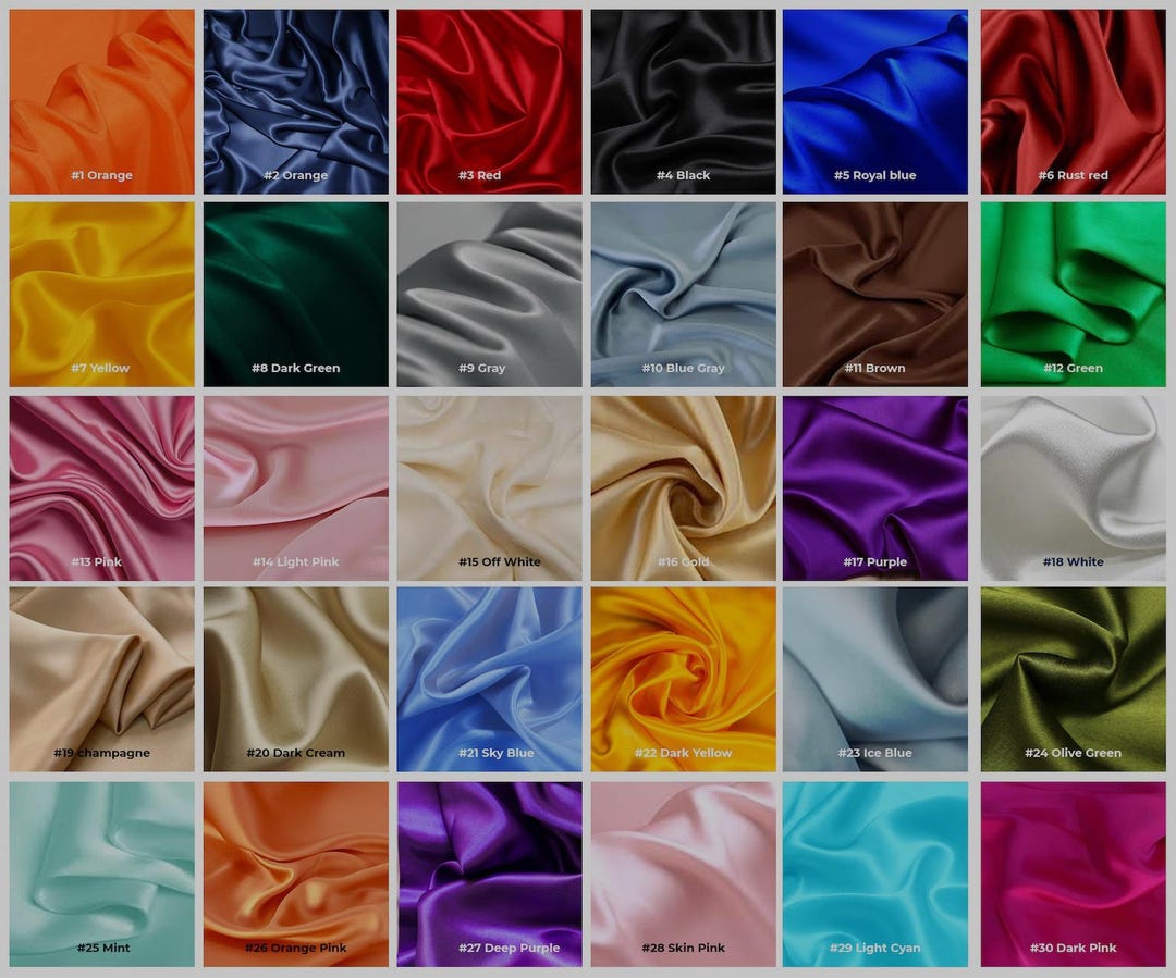 100% 22 Momme Maulbeerseide, Seidensatin, Luxus