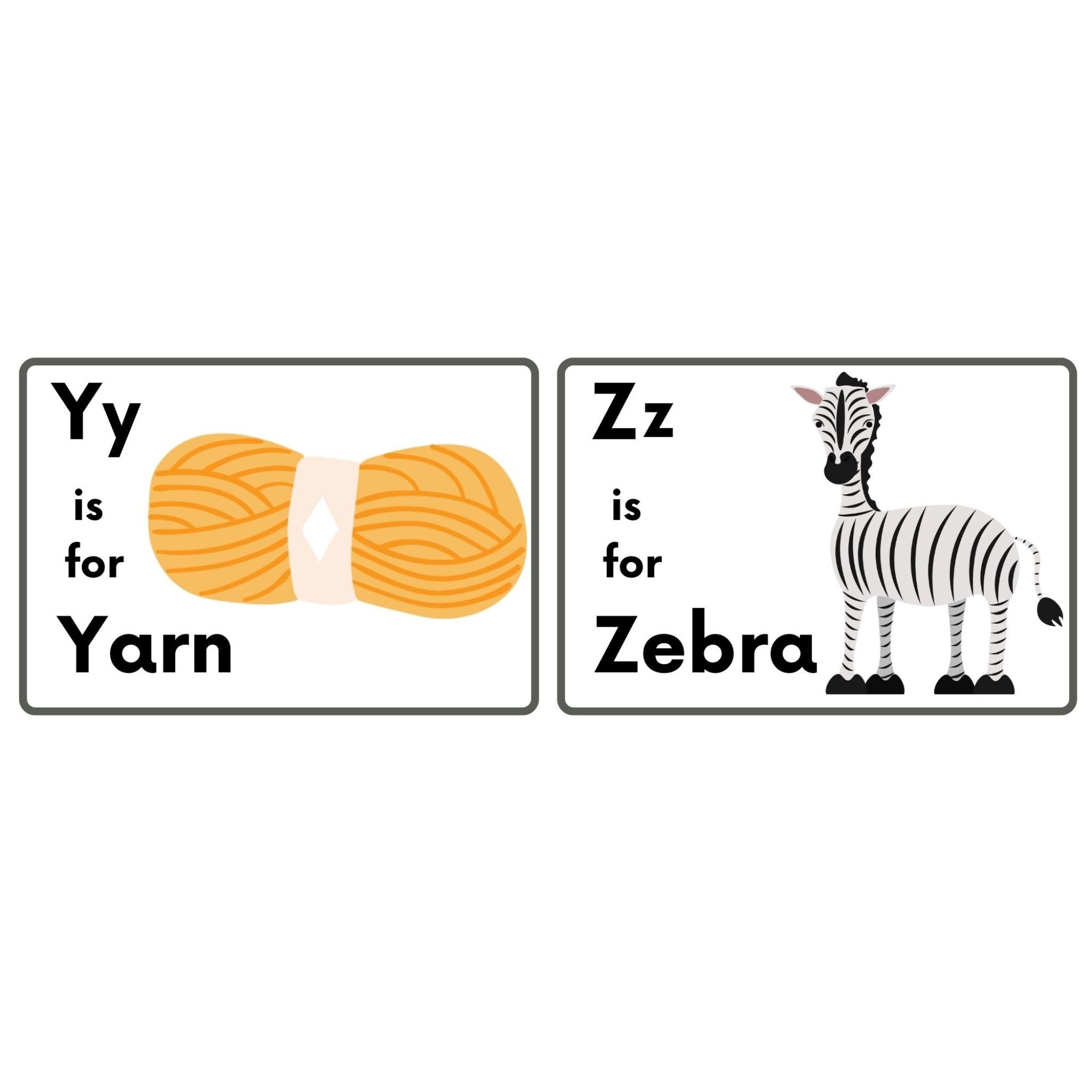 Alphabet Flashcards Learning Flashcards Children Flashcards Etsy UK