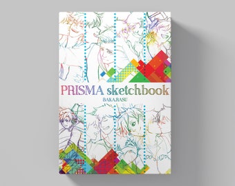 Cuaderno de bocetos: PRISMA 2014 - 2017 | Ilustración LGBT | bosquejo | manga | libro de arte | LGTBQ | Día de San Valentín gay