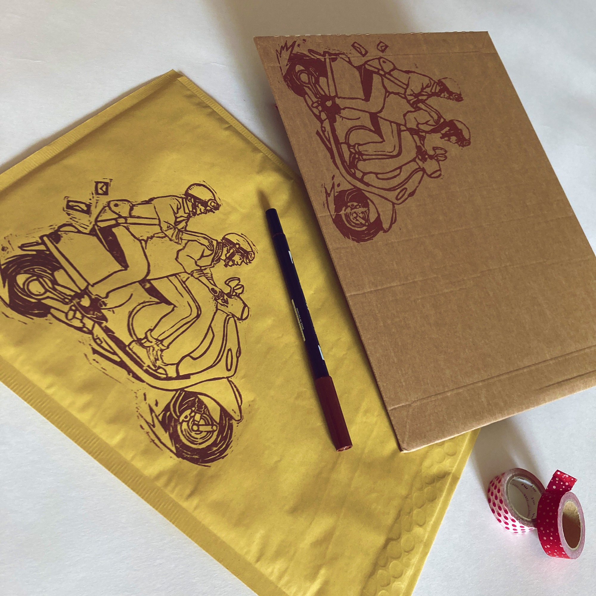 LINOGRAVURE A5: my Little Heart Gay Linocut Gay Wall Decor Gay Painting  LGBTQ Gay Valentines Day - Etsy