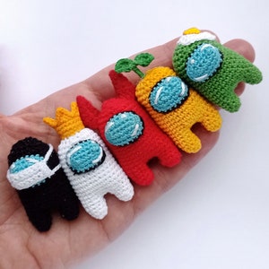 PATTERN astronauts crochet pdf amigurumi miniature toys