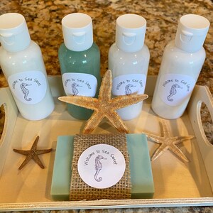 Luxury Toiletry Kit Airbnb Toiletries Guest Bathroom Set - Etsy